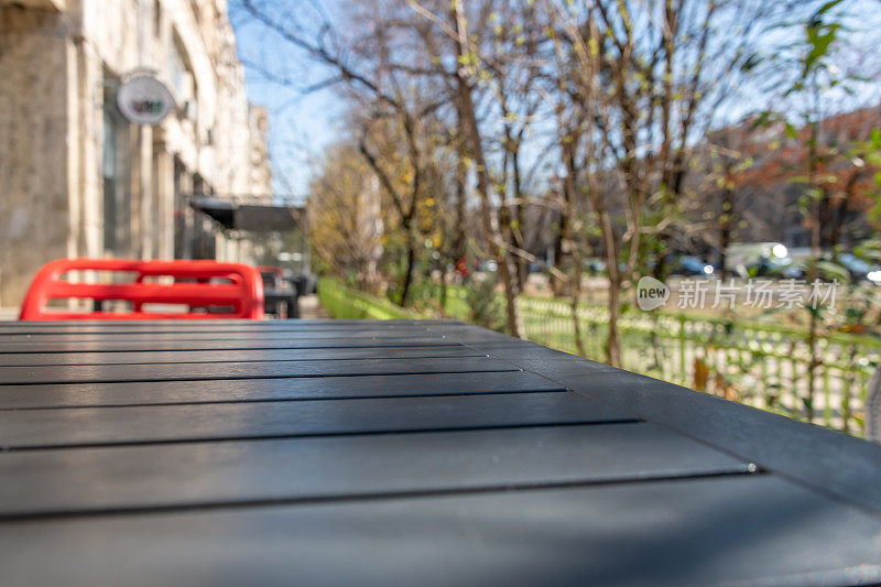 Street Café table and seat